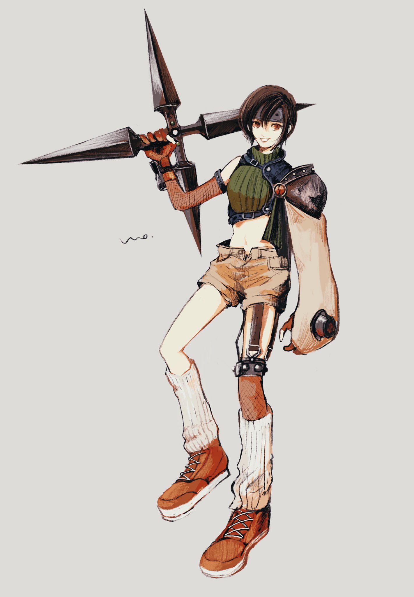 Uno En Twitter Ff7 ユフィ 忍者とギャルを合わせたこの感じが最高に可愛い
