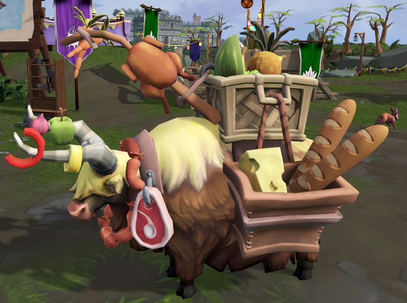 JagexCampfire's tweet image. Rewards

There are 2 fantastic rewards you can earn by taking part in the Skill Off! You have no idea how long I have been wanting to show these off for.

I present to you...

Blightreaver and the Snack Yak!

Follow and RT to enter into the signed giveaway!