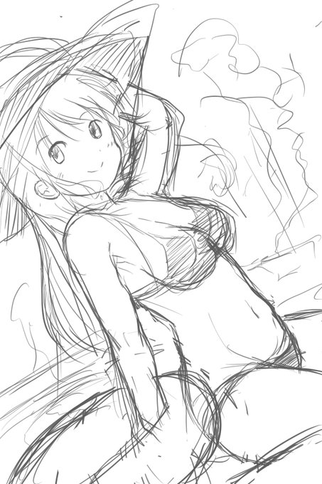 夏っぽいラクガキ 