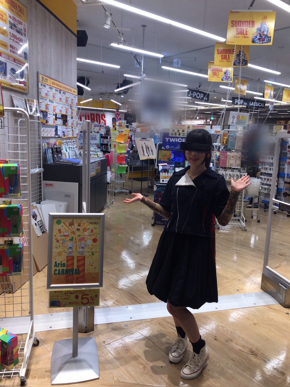 タワーレコードｾﾌﾞﾝﾊﾟｰｸｱﾘｵ柏店 Bis イトー ムセンシティ部 ちゃんの Bis補完計画 最終地セブンパークアリオ柏店完了致しました お祭りムードの柏を更に盛り上げるように たくさんの 研究員 の皆様がお越しくださいました