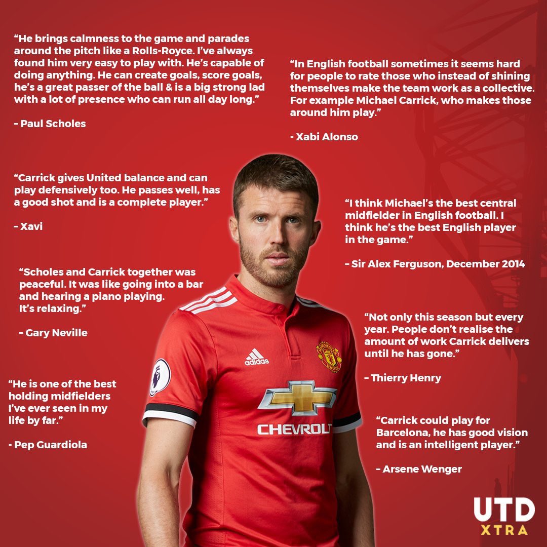 Happy birthday to the legend Michael Carrick 