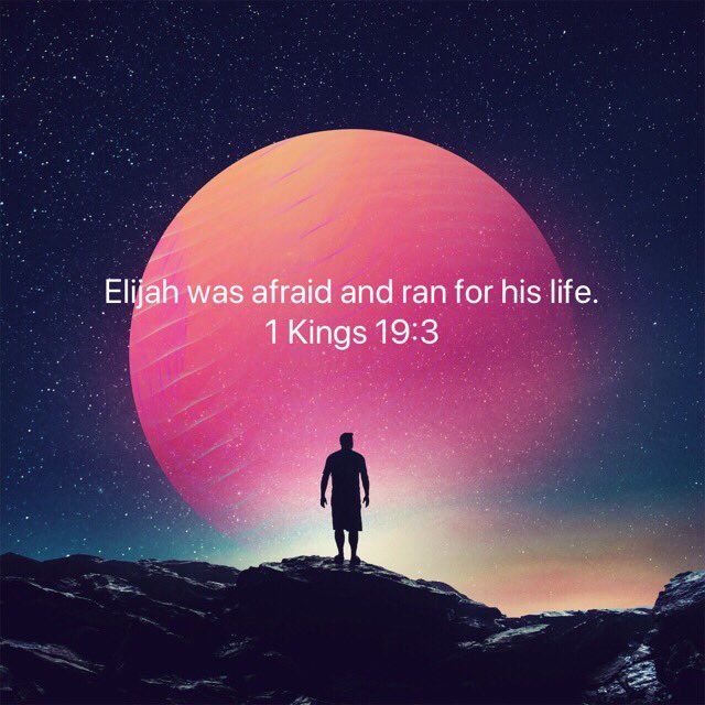 Even when you are on a spiritual high, be careful! That’s when you’re most vulnerable as you tend to rely on your own strength rather than His. Elijah had just performed the greatest miracle of his life yet when Jezebel threatened him, he ran.