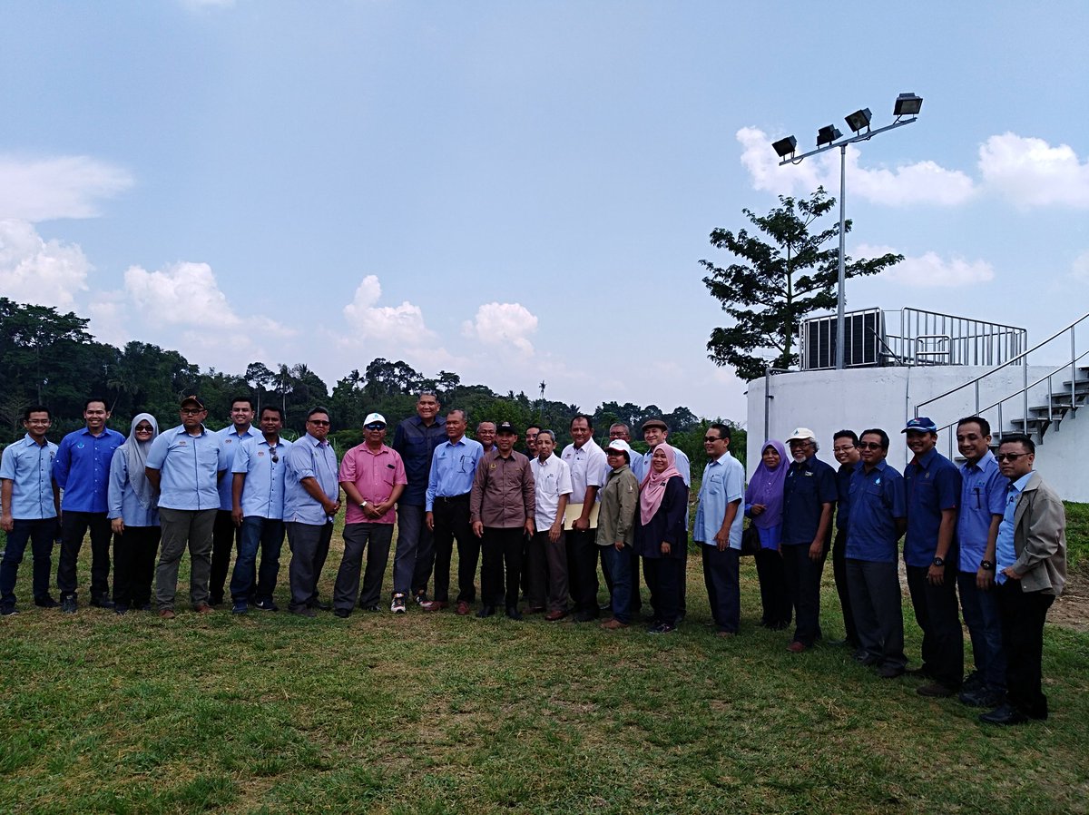 Sekitar Lawatan ke Sistem Telaga Pengumpul Mendatar (River Bank Filtration-RBF) Lembaga Air Perak (LAP) di Loji Rawatan Air Kota Lama Kiri LAP, Kuala Kangsar, Perak. Loji ini digunakan untuk preservation, drinking water, kegunaan industri, penanaman dan saliran. #moa
