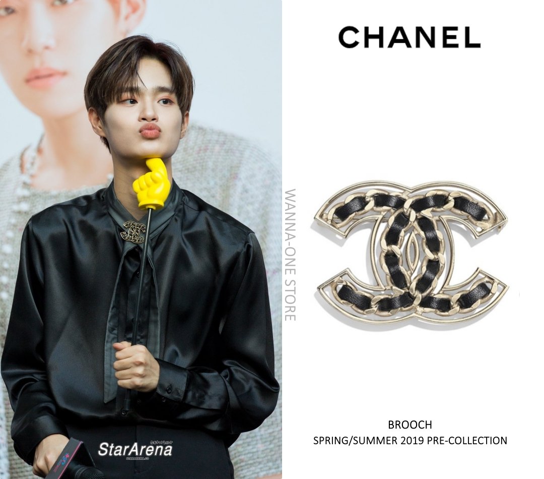 WANNA-ONE STORE on X: [190727 Press Conference ] #이대휘 #LeeDaehwi CHANEL :  BROOCH SPRING/SUMMER 2019 PRE-COLLECTION © StarArena_   / X