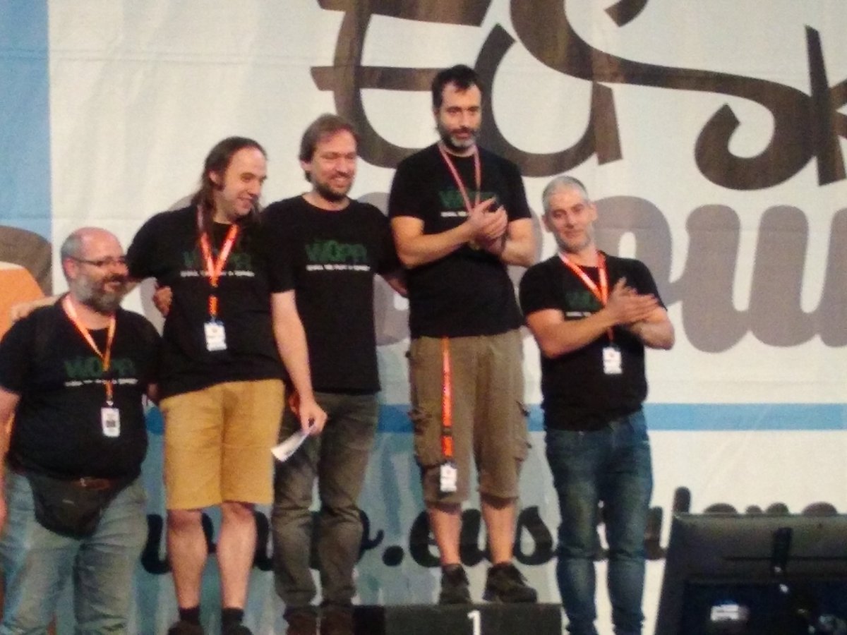 11th year in a row! Zorionak <a href="/w0pr_team/">w0pr team</a> #EE27