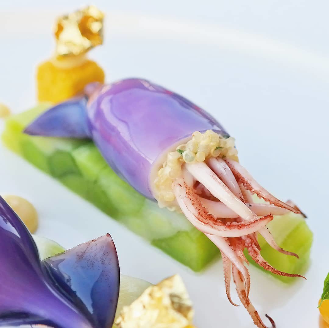 TheBestChefApp's tweet photo. Purple #Squid stuffed with Quinoa and served with Leek Terrine and Tangerine Chutney 

Follow Chef Zubeyir Ekicibasi
On The "BestChef" App: https://t.co/N34kqedVVh

#Chef #BestChef #TheBestChef
#ZubeyirEkicibasi #Antalya #Turkey
#ChefNetwork #BestChefNetwork #TheBestChefNetwork https://t.co/2BZCWBYxgu