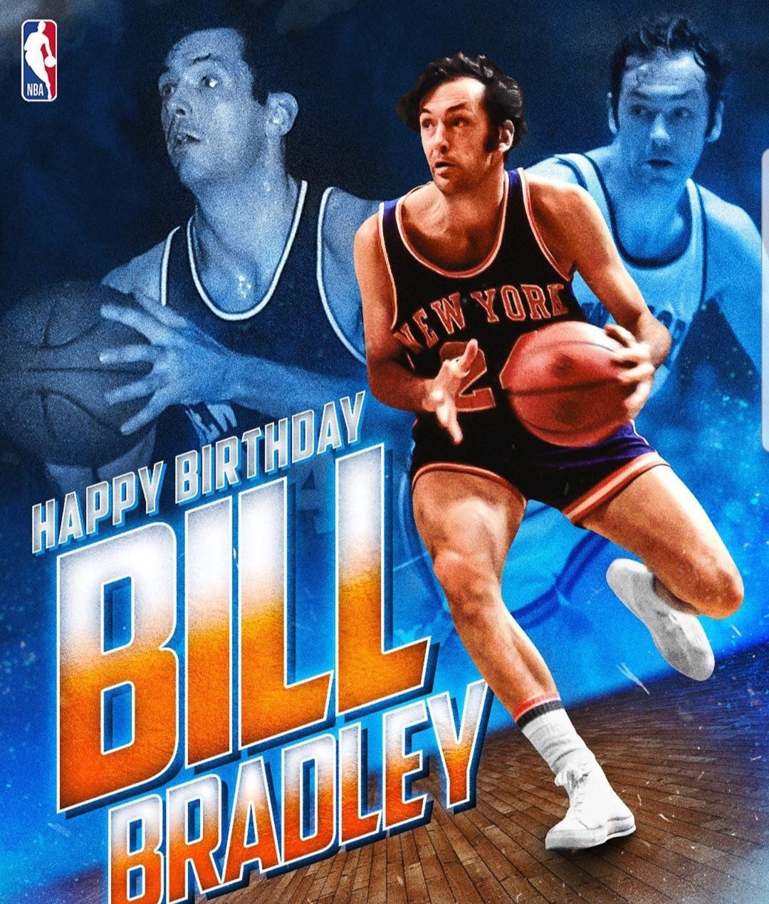 Happy Birthday to \"Dollar\" Bill Bradley 