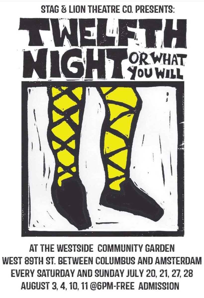 Twelfth Night @westsidecommunitygarden