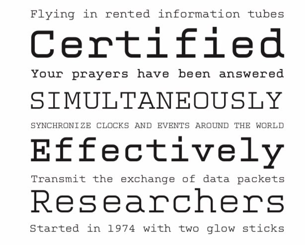 David_Atelier's tweet image. #fontsunday ‘Kettler’ @processtype tribute to @ibm designer - Howard Kettler, designer of the ubiquitous #Courier. #monospace @DesignMuseum