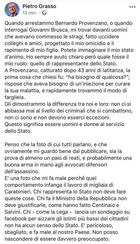 PietroGrasso's tweet image. Su “quella” foto e la differenza tra noi e loro.