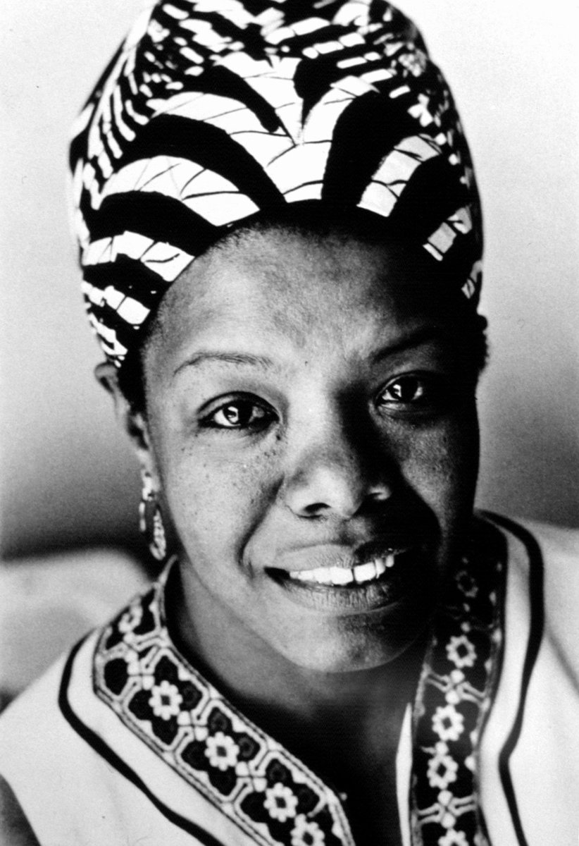 DrMayaAngelou's tweet photo. "I would like to be known as an intelligent woman, a courageous woman, a loving woman a woman who teaches by being." #MayaAngelou https://t.co/fZqJNLeJdm