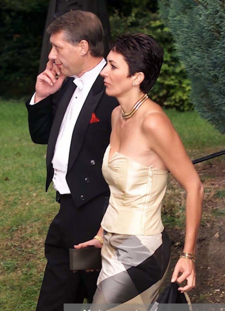 Aurelia Stephenson is a friend of Ghislaine Maxwell, seen here arriving at Aurelia's wedding in Salisbury with one of the Duke of York's detectives. Later, Prince Andrew drove Ghislaine from the church in his Aston Martin.  https://www.telegraph.co.uk/news/uknews/theroyalfamily/11327289/Boris-Johnson-I-have-sympathy-for-Prince-Andrew.html