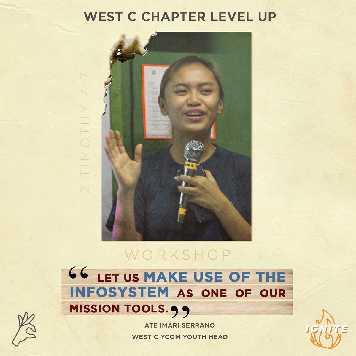 cfcyfcmmwestc's tweet photo. In this technical workshop, Ate Imari discussed the basics of the YFC Infosystem and its features that may help us easily encode our activities.

#IgniteWithWestC
#YFCWestCChapterLevelUp
#WhereChristIs https://t.co/IgkRf4uFP2