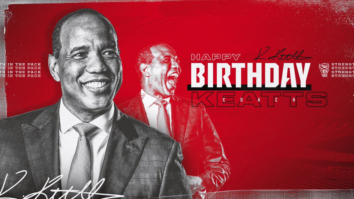 PackMensBball's tweet photo. Happy Birthday to our leader!

Have a great day, ⁦@CoachKeattsNCSU⁩! https://t.co/LlCxK23PtR