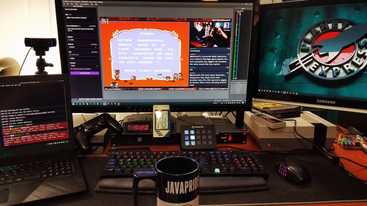 BudCaveTV's tweet image. We&apos;re playing #SuperMario2 in about 30 minutes! Link in Bio