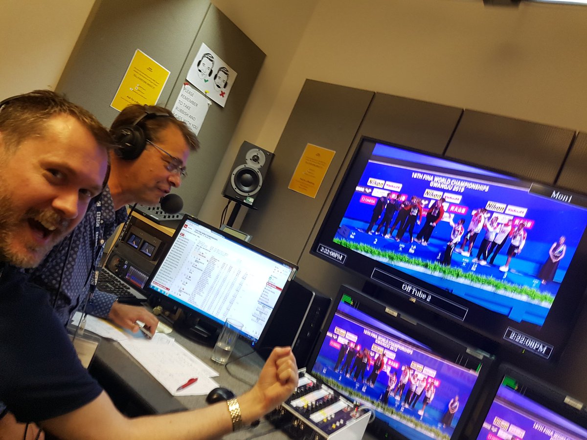 Even stato murty lost it during that last race!!! Looked like <a href="/Dunks_Scott/">Duncan Scott OBE</a> was in a speedboat on the last length! Huge gold medal for GB <a href="/adam_peaty/">Adam Peaty OBE</a> <a href="/Jimbob95goon/">James Guy</a> <a href="/lukegreenbank97/">Luke Greenbank</a>