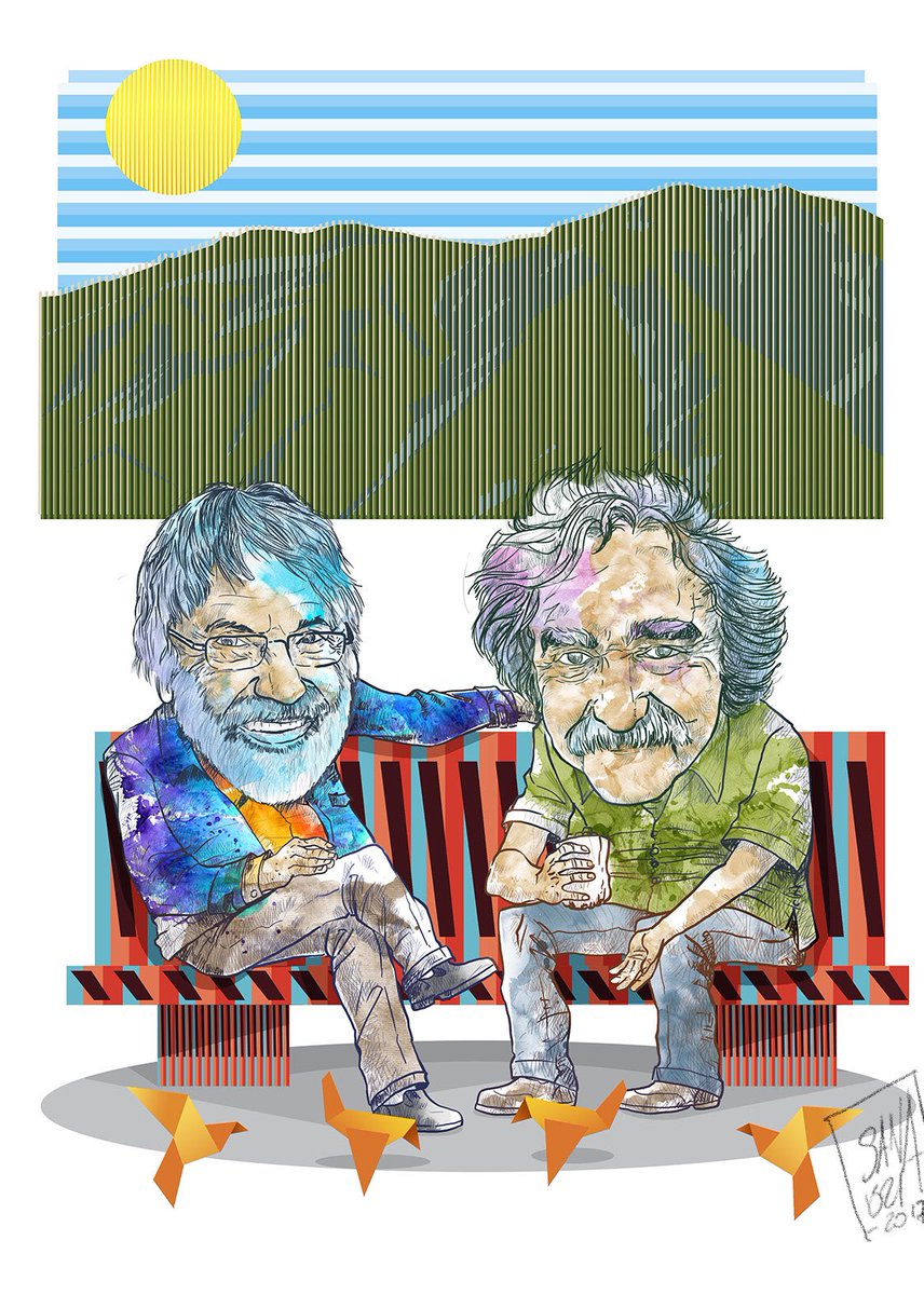 sanabriart_'s tweet image. Buen viaje maestro. Ojalá que se consiga con Soto, y puedan disfrutar juntos de la inmortalidad. 
#CruzDiez