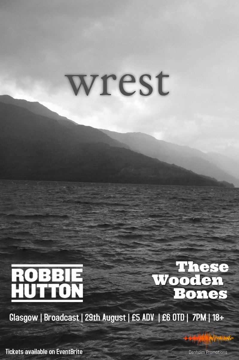 TheseWB's tweet image. Us. @wearewrest. @robhuttonmusic. At @BroadcastGLA. What more could you want?

Tickets are selling fast, get them while you can facebook.com/events/3896184…
