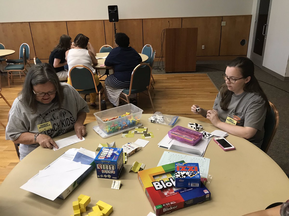 SEMathSummit's tweet photo. Mathematical play on our last half day at #SEMathSummit https://t.co/uZzadYH6ON