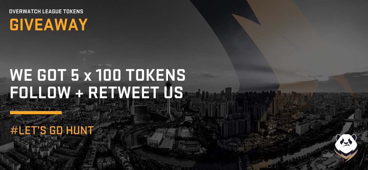 To celebrate our first victory in stage 4 with our dedicated fans. We will give away 5 X 100 PC OWL Tokens. Thank you for your support.

To Enter:
- Follow <a href="/ChengduHunters/">Chengdu Hunters</a> 
- Retweet this post

Don't forget to join our discord for more events and prizes：Discord.gg/hunters