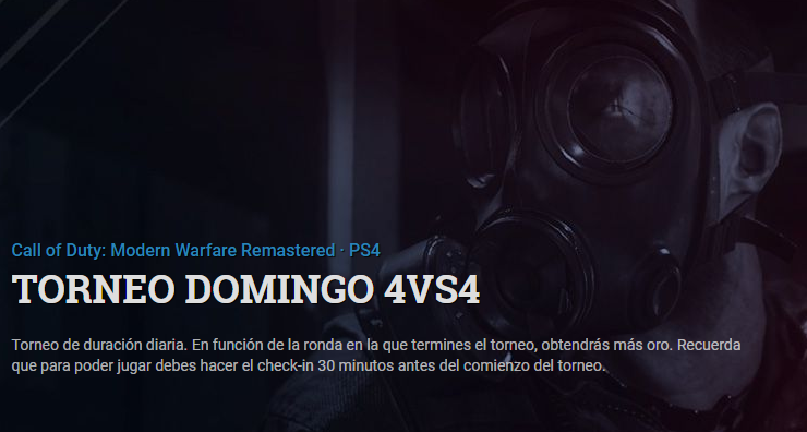 Y hoy, domingo, un poco de Modern Warfare en la <a href="/ArenaGGes/">ArenaGG</a>:

arenagg.com/es/competition…