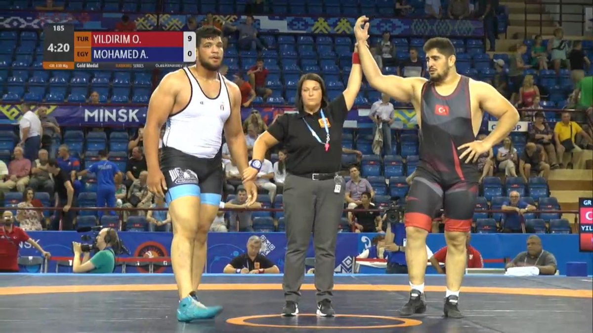 Belarus'un başkenti Minsk'te düzenlenen Uluslararası Oleg Karavaev Grekoromen Güreş Turnuvasında Ankara Büyükşehir Belediyesi ASKİ Spor Kulübü Güreşçilerimiz 1 altın, 3 gümüş kazandı. 🇹🇷

🥇130 Kg: Osman Yıldırım
🥈87 Kg: Doğan Göktaş
🥈82 Kg: Emrah Kuş
🥈97 Kg: Süleyman Demirci