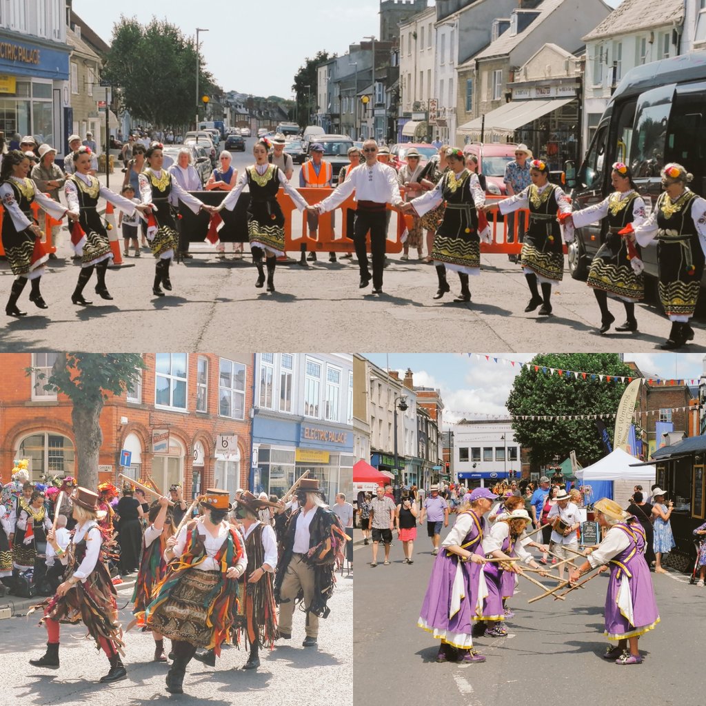 WestDorsetLD's tweet photo. #RT @LibDemEM: Pretty standard weekend in #Bridport. @BridFolkFest #WestIsBest https://t.co/yNtASZt2NN