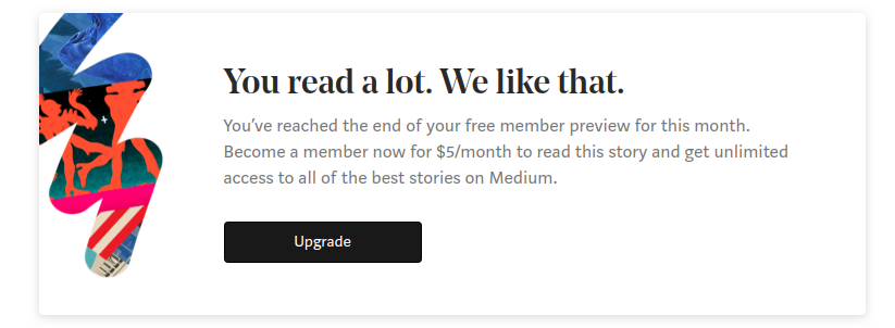 binitamshah's tweet photo. Aren't we done yet with Medium ? https://t.co/xmSgJEg4L2
