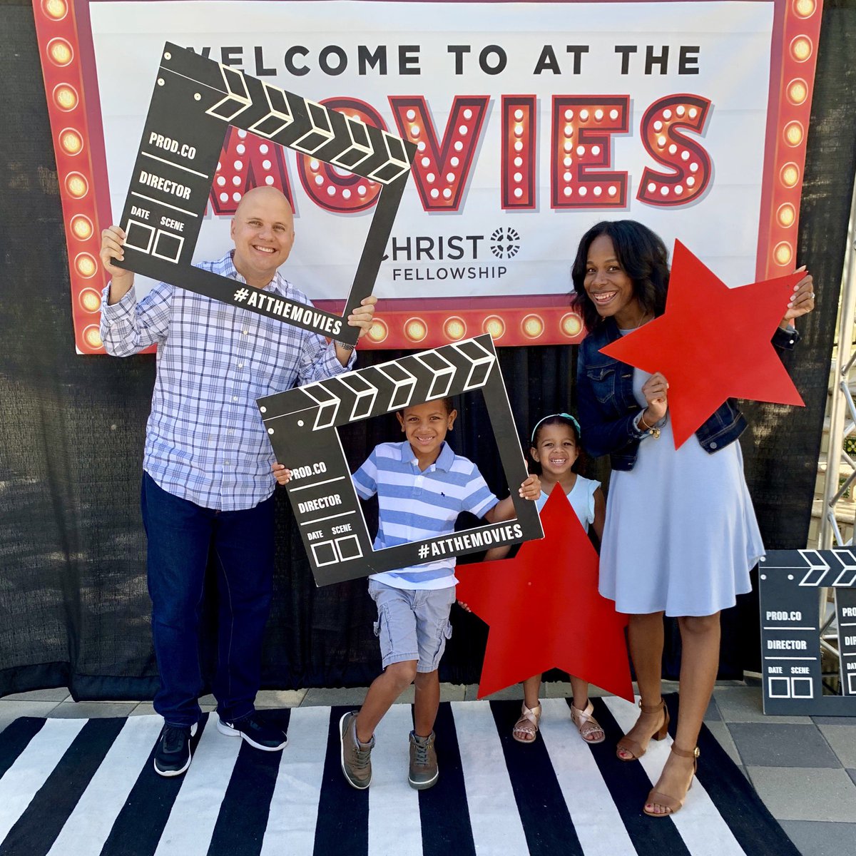 drewhage's tweet photo. Welcome home! Great to be at @cfwestpalmbeach for Week 4 of @cfimpact #atthemovies! Great message from @jtoddmullins #greatestshowman https://t.co/rjAHwaEZsW
