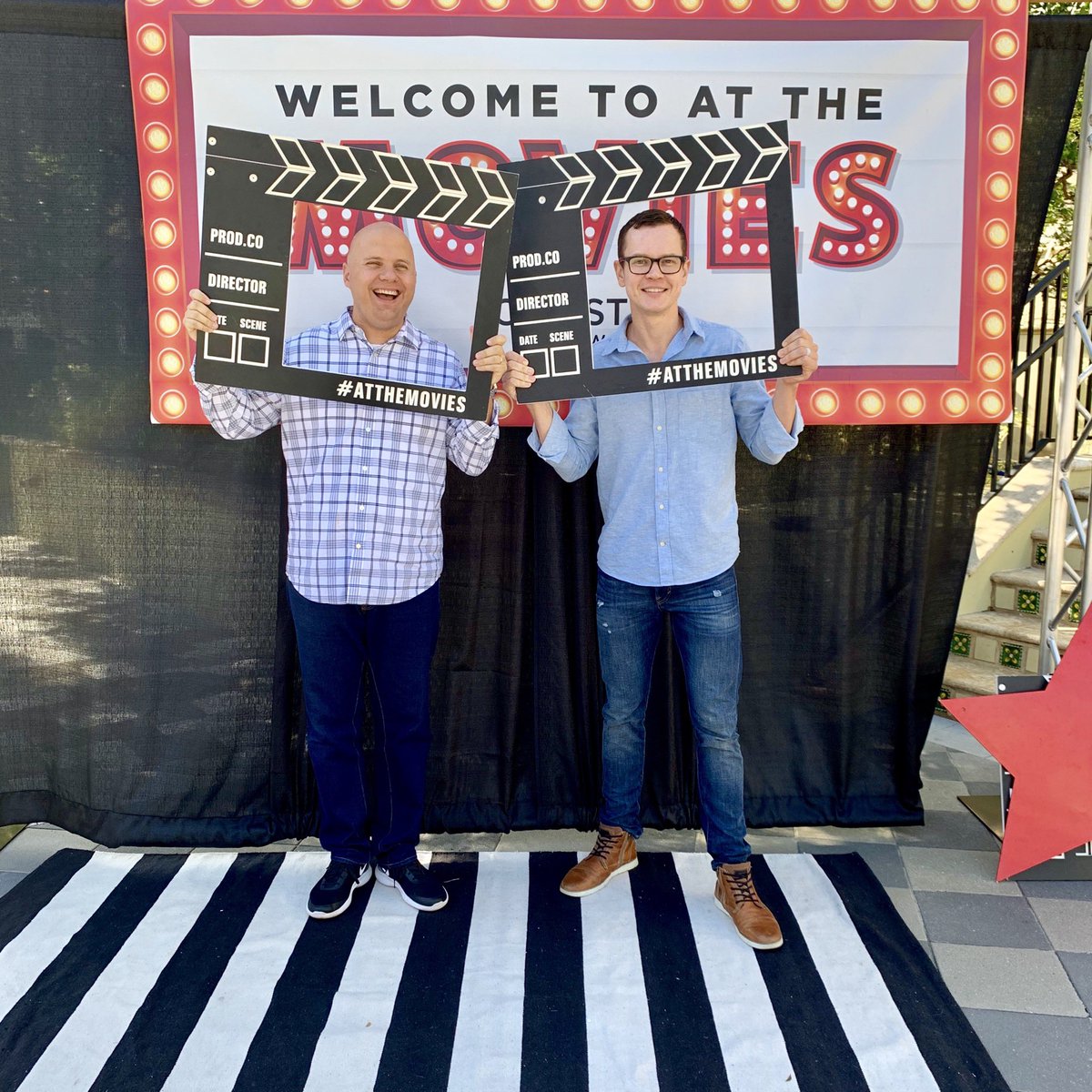 drewhage's tweet photo. Welcome home! Great to be at @cfwestpalmbeach for Week 4 of @cfimpact #atthemovies! Great message from @jtoddmullins #greatestshowman https://t.co/rjAHwaEZsW