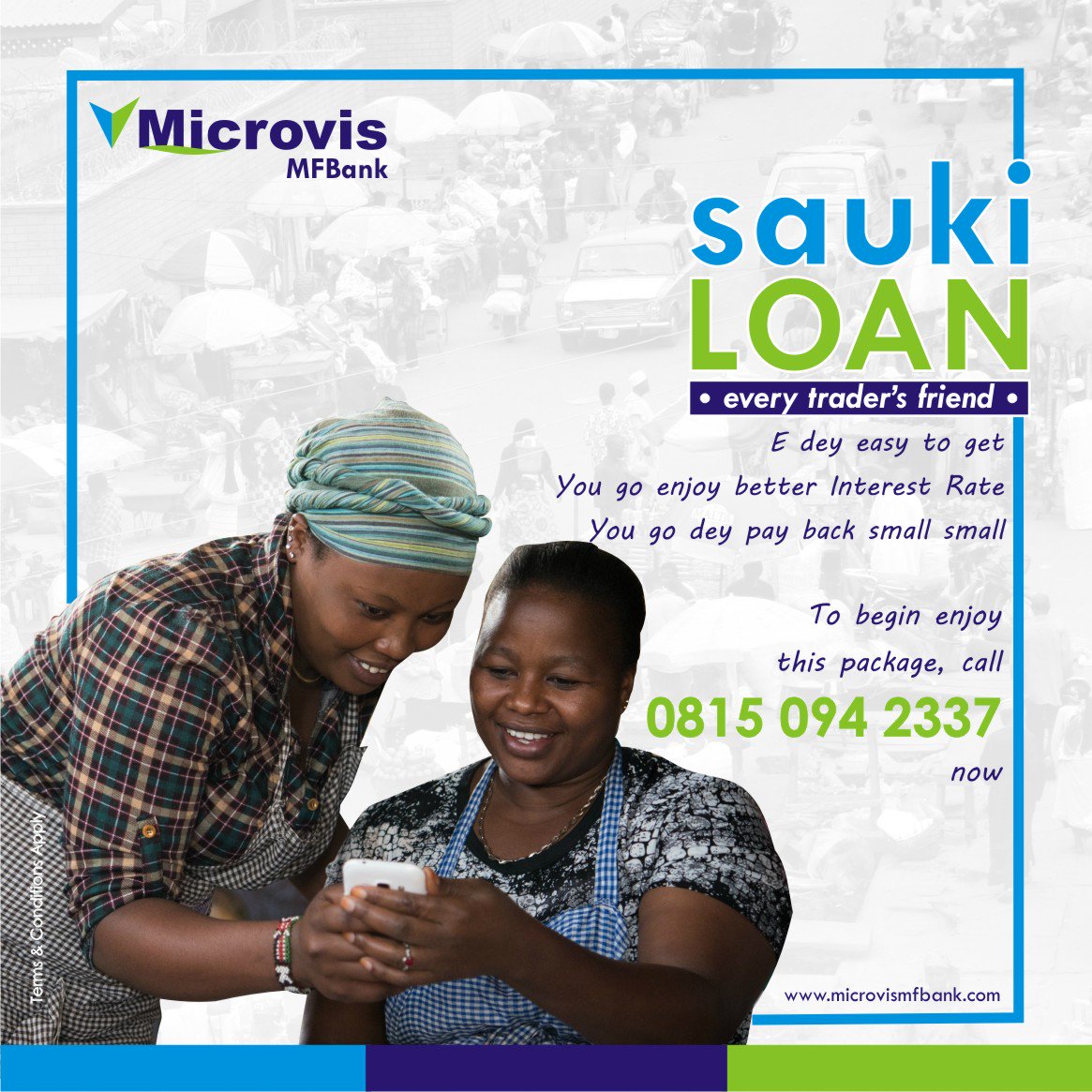 MicrovisMFBank's tweet photo. Sauki Loan from #MicrovisMFBank is Every Trader's Friend.
Call 08150942337 for more details.
#DailySavings
#QuickProcess
#FriendlyRepayment
#FinancialLiteracySessions https://t.co/4JPJiGhQyc