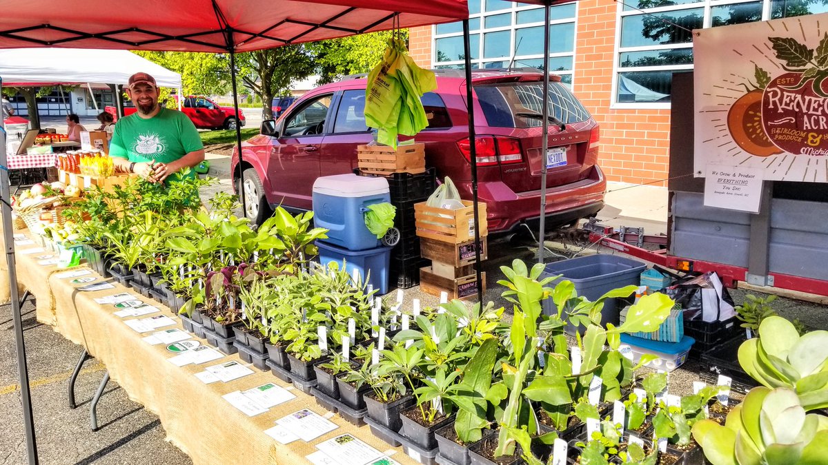 GardenHoard's tweet photo. Come visit us (and the alpacas) today at the Howell Farmers' Market! We have a variety of new plants and succulents, produce, crushed peppers and herbs, honey 🍯, beeswax lip balm, 3D printed succulent planters, and garden pins! Here until 2pm! #howellfarmersmarket #smallfarm https://t.co/hmYbY11nYo