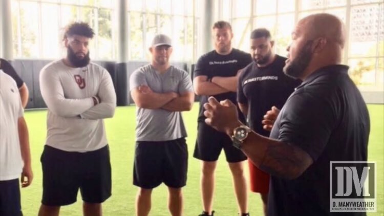 Duke Manyweather (@bigduke50) on Twitter photo What makes #OLMasterminds special is that we all want to bring others along with us, while advancing OL!
Invest in the man, the player will develop
<a href="/geoffschwartz/">Geoff Schwartz</a> <a href="/HughThornton/">Hugh Thornton</a> giving College guys, 2019 Rookies & 2nd year players the real deal!
#StrikeLeverageDriveFinish What makes #OLMasterminds special is that we all want to bring others along with us, while advancing OL!
Invest in the man, the player will develop
<a href="/geoffschwartz/">Geoff Schwartz</a> <a href="/HughThornton/">Hugh Thornton</a> giving College guys, 2019 Rookies & 2nd year players the real deal!
#StrikeLeverageDriveFinish