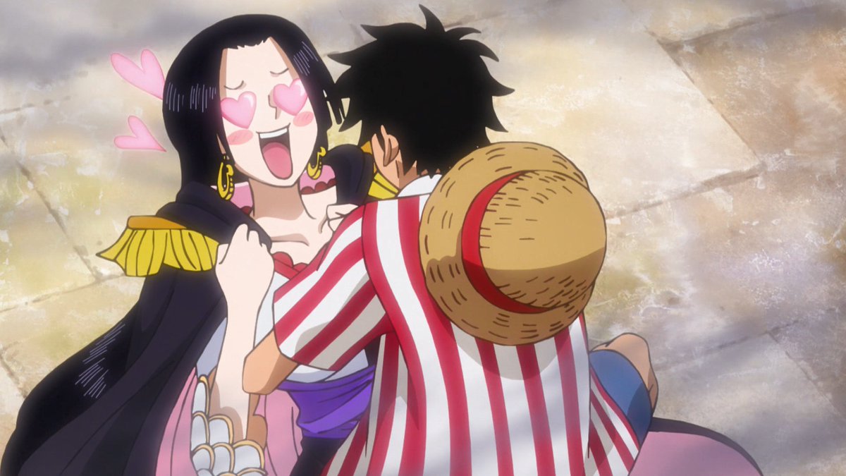 Luffy fighting alongside his wife is top cute #onepiece895.