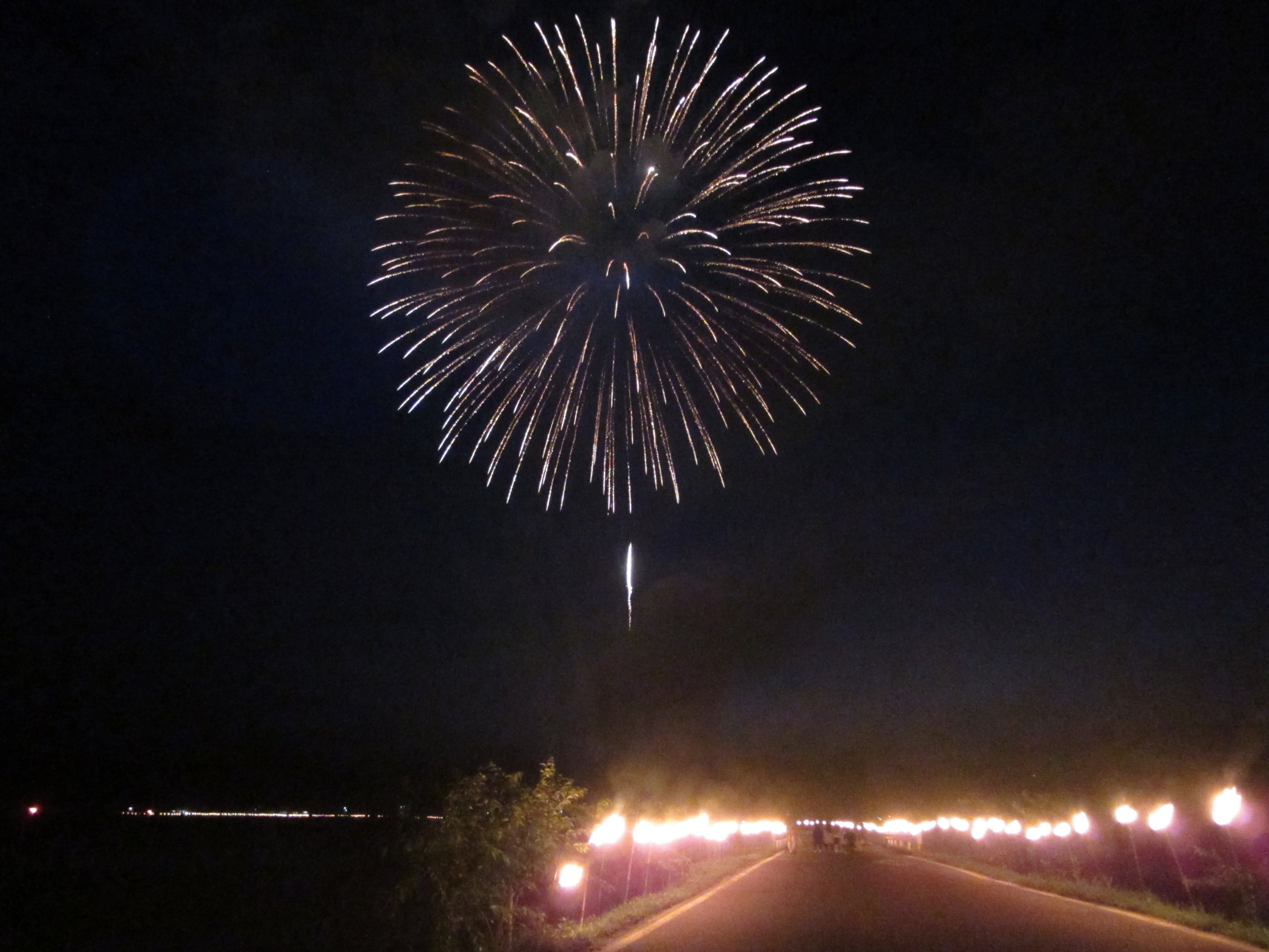 南相馬ひばりfm 小高区 火の祭での豪華な打ち上げ花火 晴れた夜空に迫力ある花火 再開後もっとも天候条件がよかったのではないでしょうか 相馬野馬追 野馬追 相馬 南相馬 小高 火の祭 花火 T Co Huihet8xqd Twitter