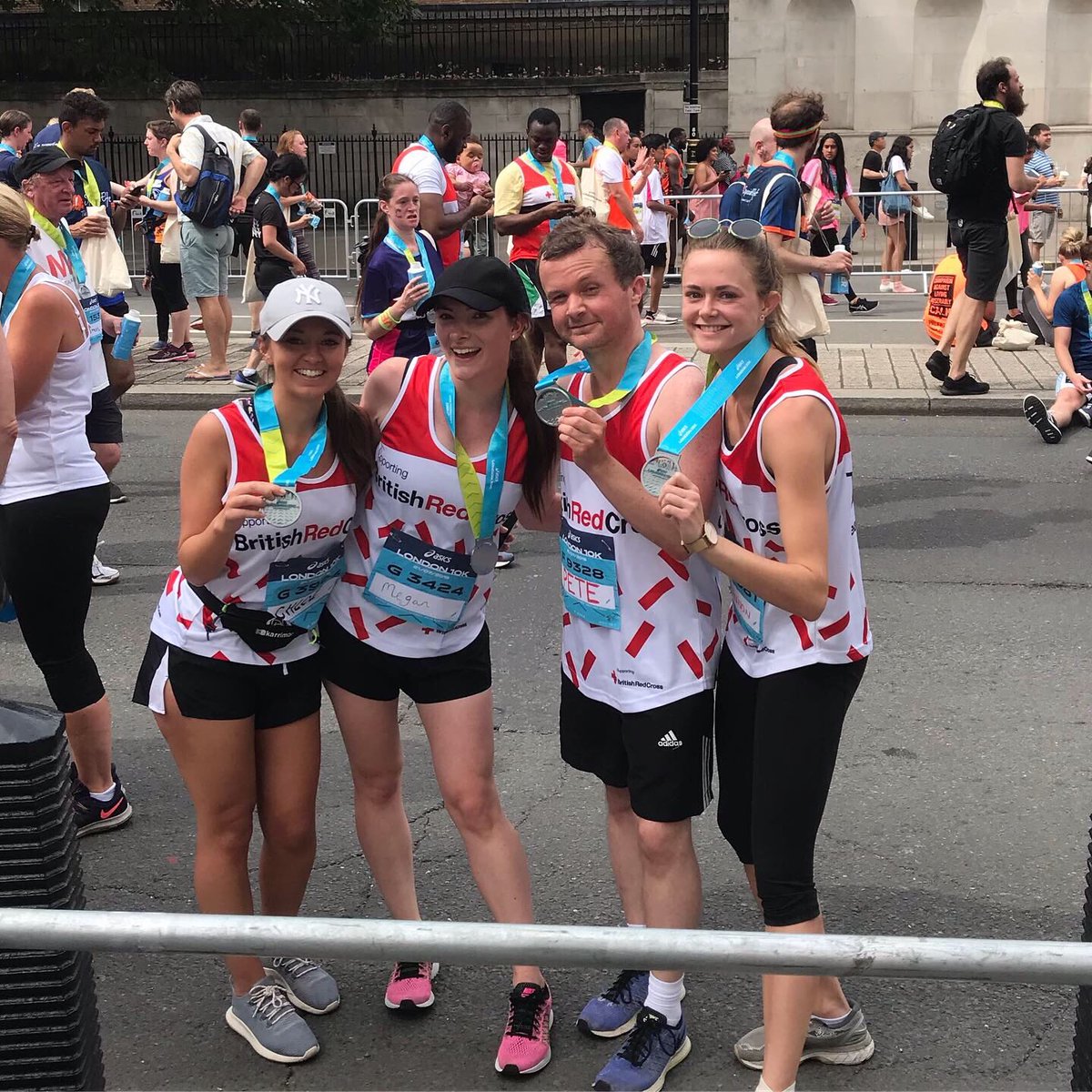 It's been one week today since the Aesthetics team smashed the Asics 10K and raised more than £1,000 for the <a href="/BritishRedCross/">British Red Cross 🧡</a>. The link is still open for you to add a donation, any amount will go a long way to help this wonderful charity bit.ly/Aesthetics10km #BritishRedCross