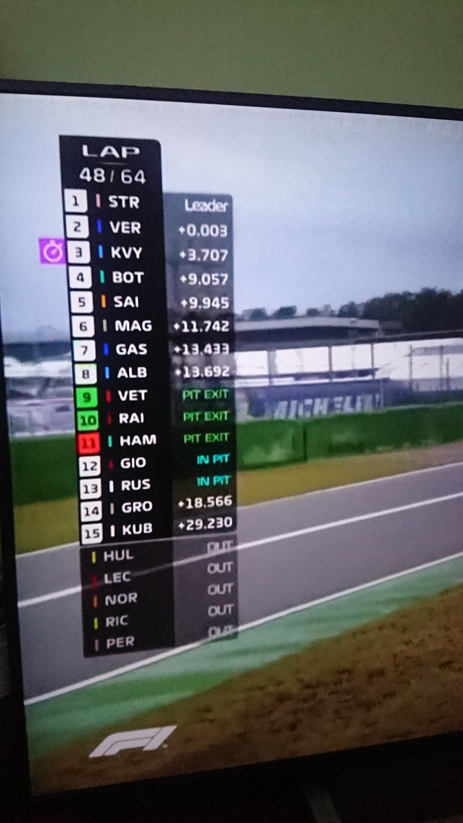 TCLazFix's tweet image. Can&apos;t Believe Stroll is in P1 😂😂
#GermanGP #F1