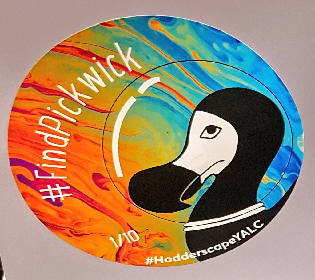 Womanon's tweet image. #findpickwick 1-4 @hodderscape