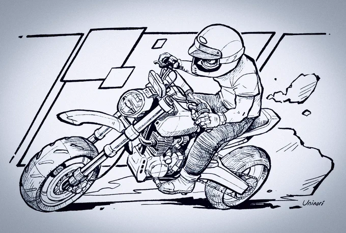 オリジナルマシン
#illustration #motorcycle 