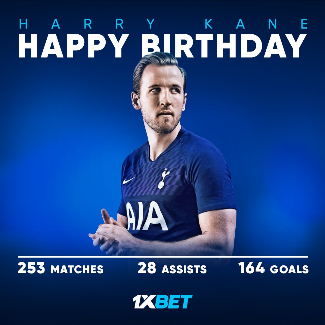 Happy 26th birthday to Tottenham star and England captain, Harry ! 