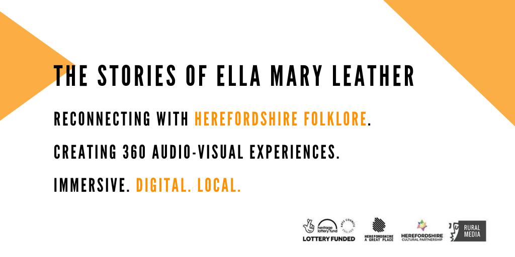 Pleased as punch to be supporting <a href="/mashcinema/">MASH Cinema</a> to make this one happen. Our 5th and final (for now...) creative project supported by the #HiddenGems scheme is The Stories of Ella Mary Leather (working title). #HfdsCulture.