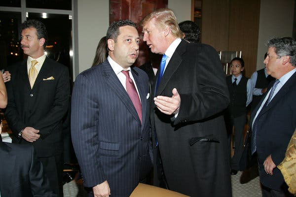 Felix Sater. Worked in an office out of the 24th floor of Trump Tower and a Trump Org employee. Lead negotiations for Trump Tower Moscow and Trump Soho.15 months in prison for stabbing a man with a margarita glass. Also convicted in $40 million stock trading scheme.