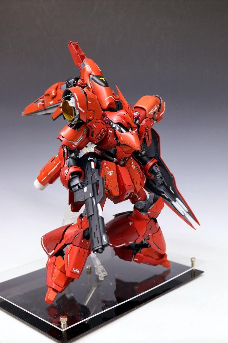 MG 1/100 MSN-04 Sazabi Ver. Ka with custom backpack by evo