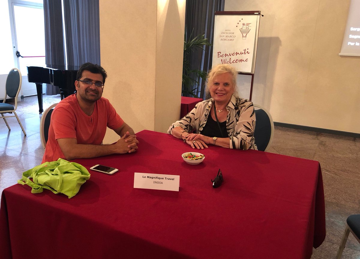LeMagnifiqueGRP's tweet photo. Our Group CEO, Mr. Neeraj Kumar, represented Le Magnifique in Milan, Italy, at a conference organised by Italian Chamber of Commerce and Promos Italy in association with ENIT, Italian Tourism Board, promoting Italy as a luxury travel and wedding destination. https://t.co/RPhDNBsBHu