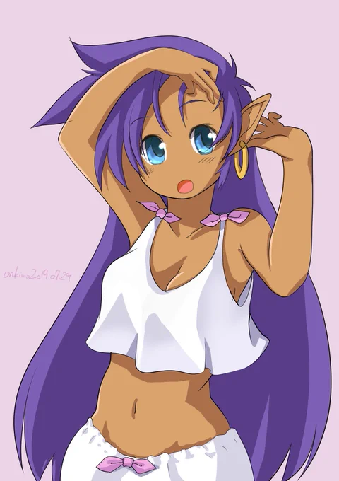 今日のシャンティさん
パジャマかわいいよね!

#Shantae 