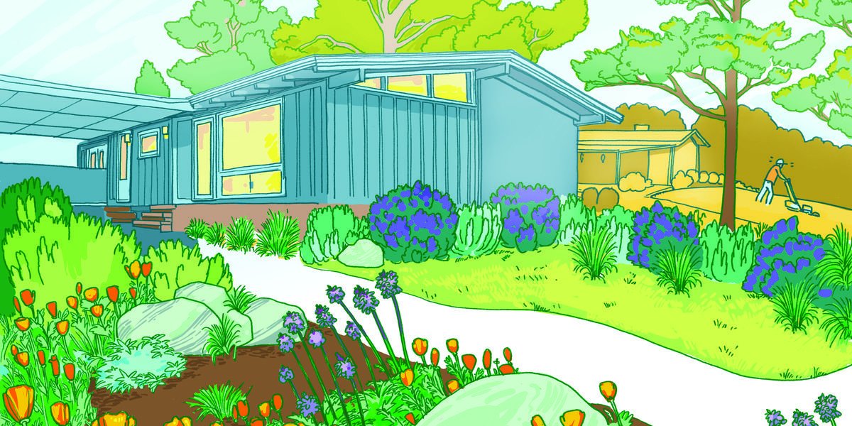 xercessociety's tweet photo. Turning your perfectly unnatural (yet impressively green!) lawn into an imperfectly wild(ish) piece of land requires a little time and energy at first. And then...a lot less mowing. https://t.co/zsbNGbhCFK #gardening #pollinatorgarden #gardeningtips https://t.co/u7NjQWTwQi