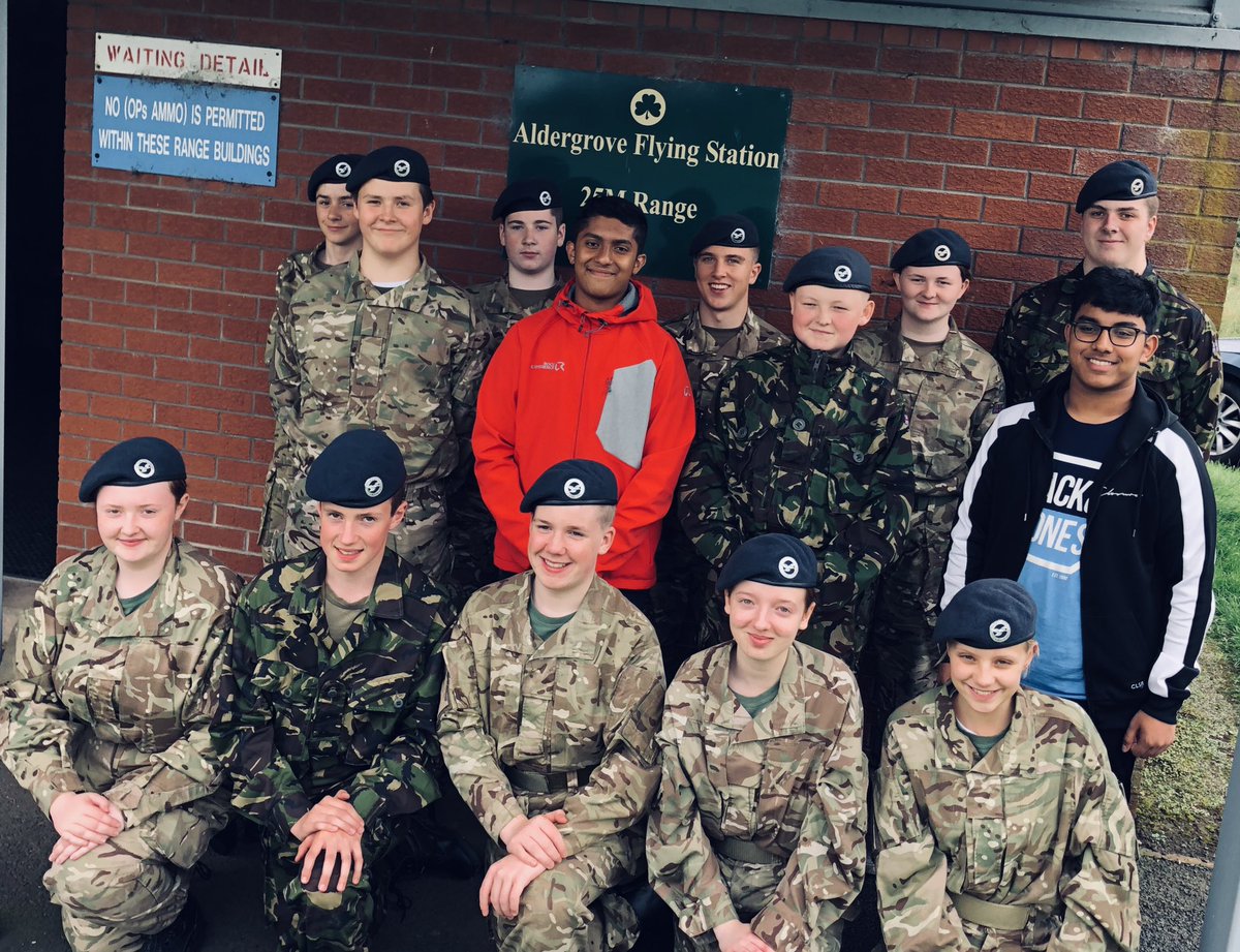 IV_SATT's tweet photo. Well that was a successful weekend for @817Lisburn and NI Wing. 11 cadets and 1 CFAV completed their initial weapons training and today 14 cadets took part in live firing! Some great progression by the cadets! #FirstTimeFirers #BangOnTarget @arc_sni @SNIRAFACMedia @oc_nireland https://t.co/2o9APEAHdt