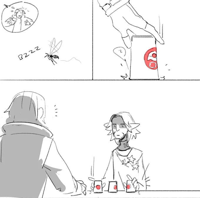 sorry but i had to draw @heartsblade 's tweet > https://t.co/QXbTfWnyDy 