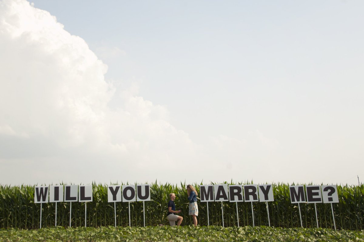 vw_ryan's tweet image. I asked Kels if she wanted to see my corn ‘plot’... She said YES🌽💍