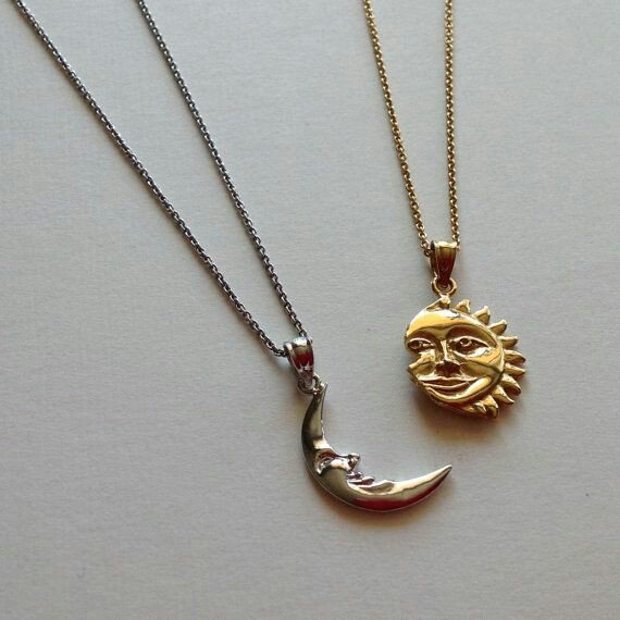 VintageArt7's tweet image. Moon and sun